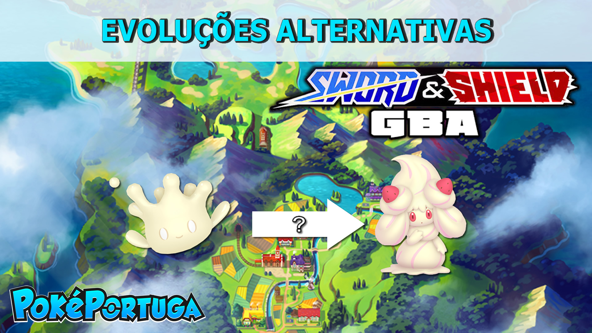 Pokémon Sword e Shield - Pokémon com Formas Alternativas