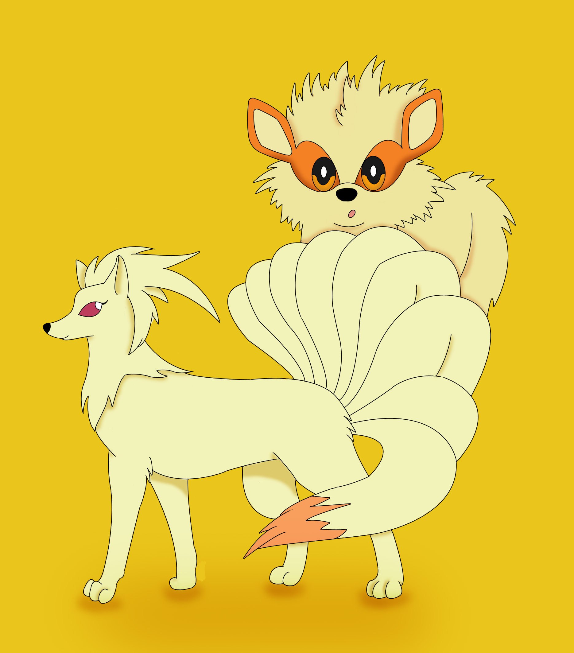 arcanine ninetales