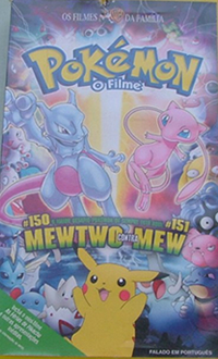 Dvd Pokemon O Filme Mew Vs Mewtwo